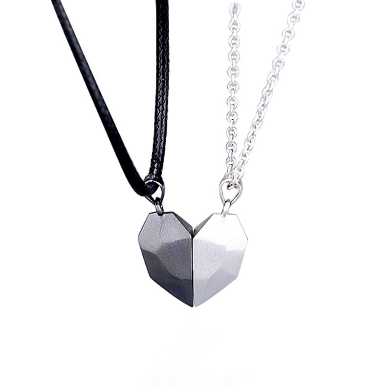 Magnetic Attraction Love Pendant Necklace