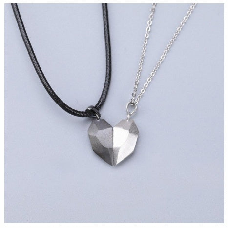 Magnetic Attraction Love Pendant Necklace
