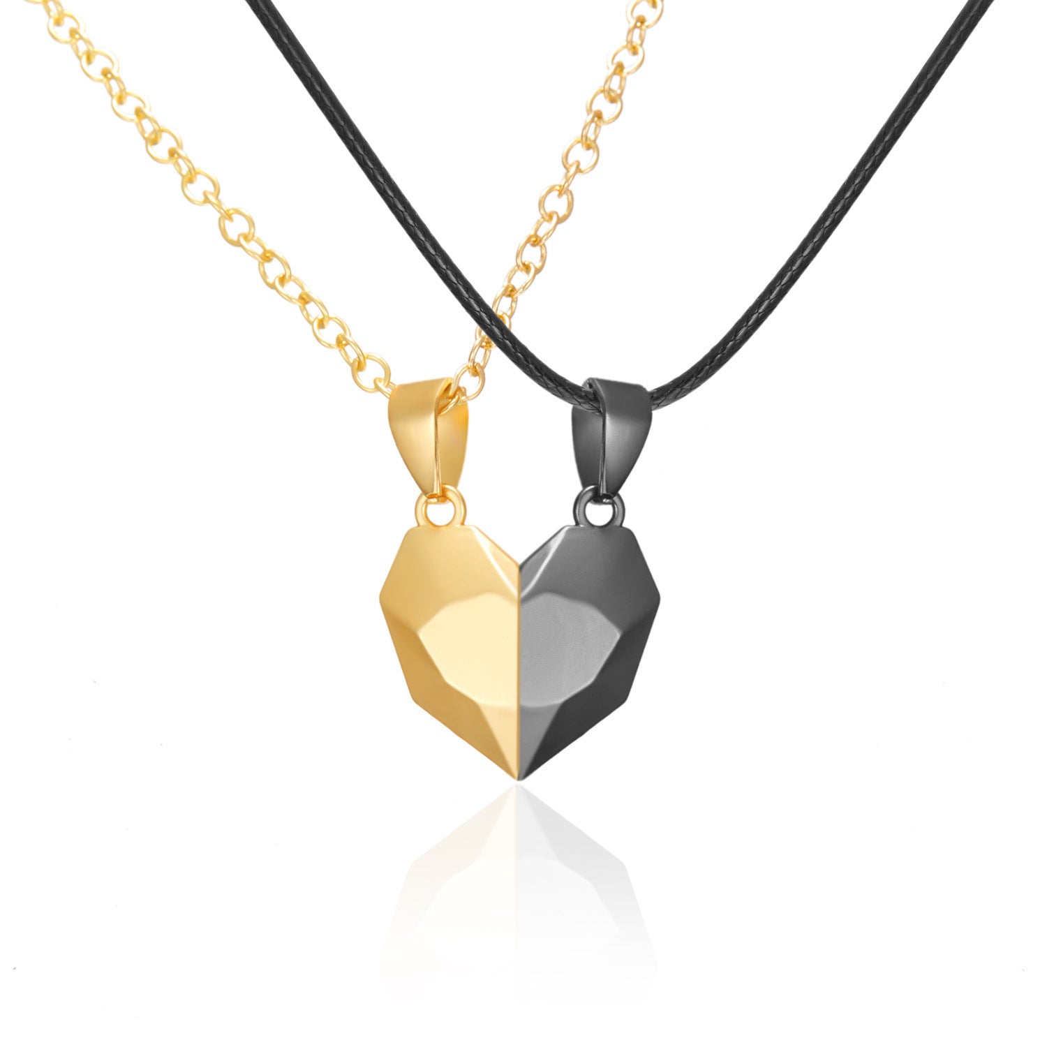 Magnetic Attraction Love Pendant Necklace
