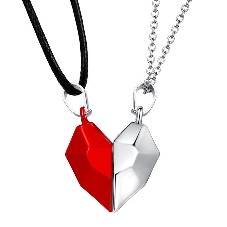 Magnetic Attraction Love Pendant Necklace