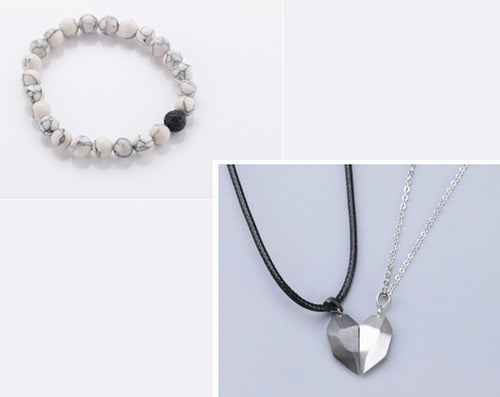 Magnetic Attraction Love Pendant Necklace